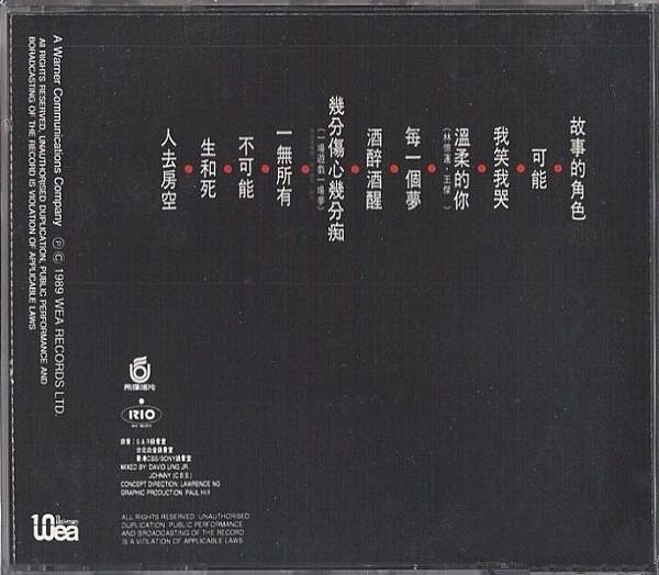 王傑 - 故事的角色 Back